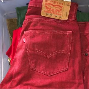 Levi’s 501xx men’s jeans 34x30